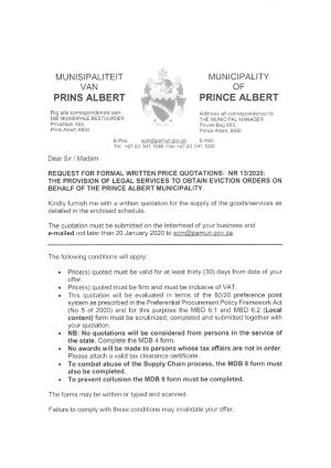 RFQ 13 of 2020 Provision of Legal Services to Obtain Eviction Orders.pdf