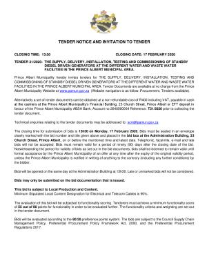 Tender 31 of 2020 - Tender Advert.pdf