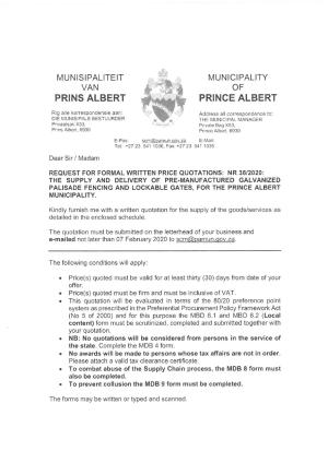 RFQ 38 of 2020 GALVANISED PALISADE FENCING AND LOCKABLE GATES.pdf