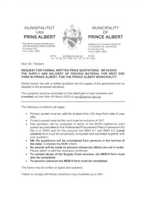 RFQ 63_2020 Fencing Material for West End Park.pdf