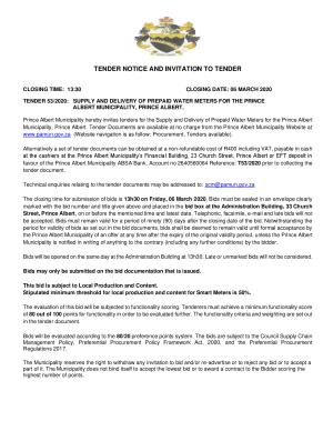 Tender Advert - Water Meters.pdf