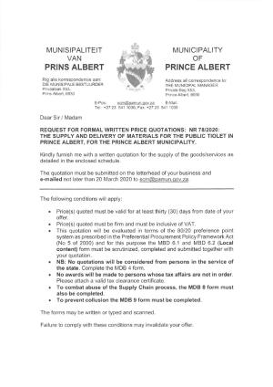 RFQ 78 of 2020 SUPPLY AND DELIVERY OF MATERIALS FOR PUBLIC TOILET IN PRINCE ALBERT.pdf