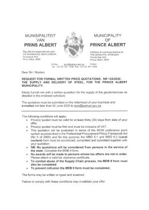 RFQ 124_2020 - Supply and Delivery of Steel.pdf