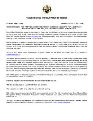 Tender 148_2020 - Printing and Distribution of Municipal Accounts (FINAL TENDER NOTICE).pdf