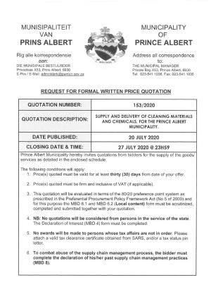 RFQ 153_2020 Supply and Delivery of Cleaning Materials and Chemicals.pdf