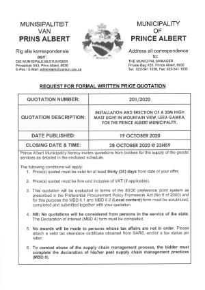RFQ 201_2020 - Installation and Erection of 20M High Mast in Leeu-Gamka.pdf
