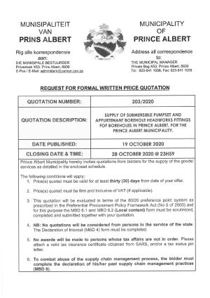 RFQ 203_2020 - Submersible Pumpset and Borehole Headwork Fittings PA.pdf