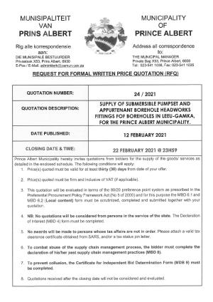 RFQ 24 of 2021 - Borehole Headworks Fittings Leeu-Gamka.pdf
