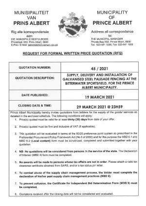 PAMUN_RFQ 45 of 2021 - Galvanised Steel Palisade Fencing Leeu-Gamka.pdf