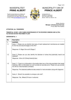 T54-2021 LEEU GAMKA MAINTENANCE OF RO AND UF WATER TREATMENT PLANT_AA_Addendum 01-REV01.pdf