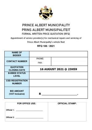 Prince Albert Mun (RFQ Document) RFQ 106 of 2021 - Servicing of municipal fleet.pdf