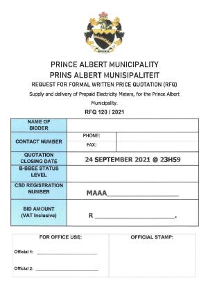 Prince Albert Mun - RFQ 120 of 2021 (Prepaid Electricity Meters).pdf