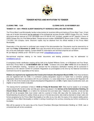 Prince Albert Mun - Tender Notice - Tender 141 of 2021 (Borehole Drilling and Testing).pdf