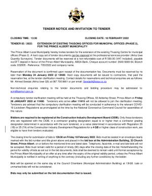 Prince Albert Mun Tender Notice - Tender 05 of 2022 (Thusong Extension Phase 2).pdf