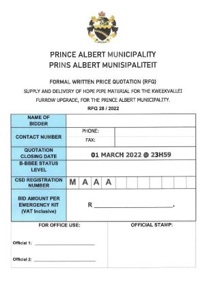 Prince Albert Mun - RFQ 28 of 2022 (HDPE PIpe Kweekvallei Furrow Upgrade).pdf