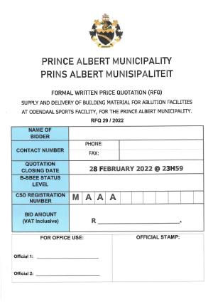 Prince Albert Mun - RFQ 29 of 2022 (Material for Netball Ablutions).pdf