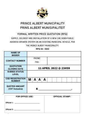 Prince Albert Mun - RFQ 55 of 2022 (New Public Address System).pdf