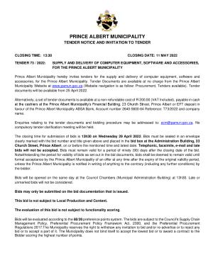 Prince Albert - Tender Notice - Tender 73-2022 Computer equipment, software & accessories.pdf