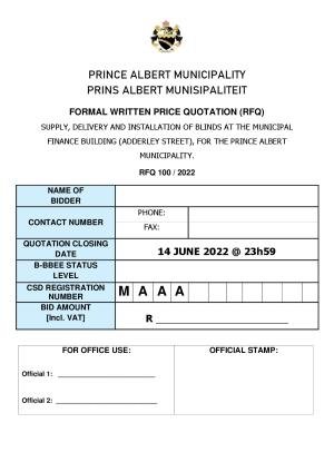 Prince Albert Mun - RFQ 100 of 2022 (Blinds for Finance Building).pdf
