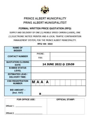 Prince Albert Mun - RFQ 109 of 2022 (TCMS, Notice printer and Camera).pdf