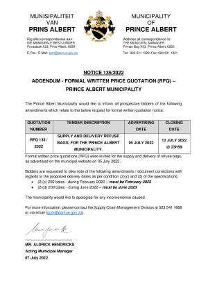 Prince Albert Mun - Addendum 01 - RFQ 135 of 2022 (07.07.2022).pdf