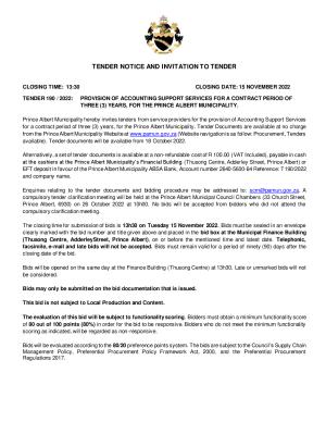 Prince Albert Mun - TENDER NOTICE - Tender 190 of 2022 (Accounting Support Services).pdf