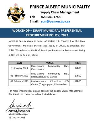 Public notice - SCM Workshops (PA LG KLS).pdf