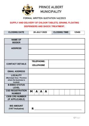 Prince Albert Mun - BID DOCUMENT (RFQ 140_2023 - Chloor).pdf
