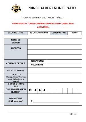 PAM BID DOCUMENT (RFQ 178_2023 - Town Planning services).pdf
