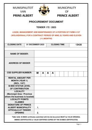PAM Tender Document - Tender 172_2023 Lease of airfield.pdf