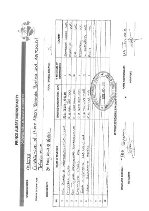 Prince Albert Mun - OPENING RESULTS TD98_2023 Borehole Pipeline Construction.pdf