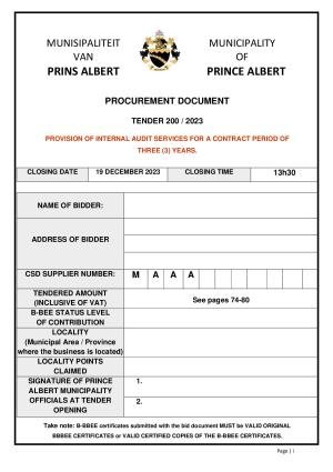 WC052 Tender Document TD200_2023 Internal audit services.pdf