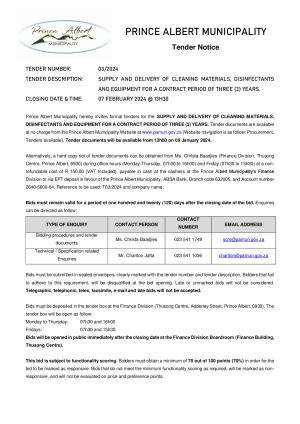 Prince Albert Mun Tender Notice 03_2024 - Cleaning materials (Eng).pdf