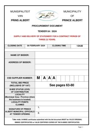 Prince Albert Mun Tender Document 04_2024 - Stationery.pdf