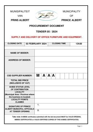 Prince Albert Mun Tender Document 05_2024 - Office furniture.pdf