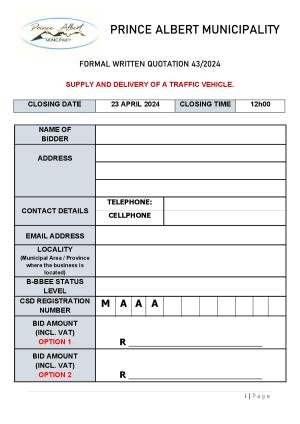 PAM BID DOCUMENT - RFQ 43_2024 Traffic Vehicle.pdf