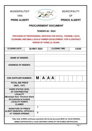 PAMun TENDER DOCUMENT TD60_2024 - Social, LED and SS Farmer Development.pdf