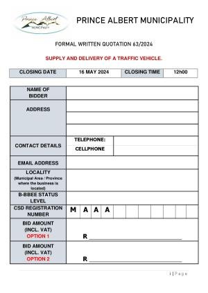 PAM BID DOCUMENT - RFQ 63_2024 Traffic Vehicle.pdf