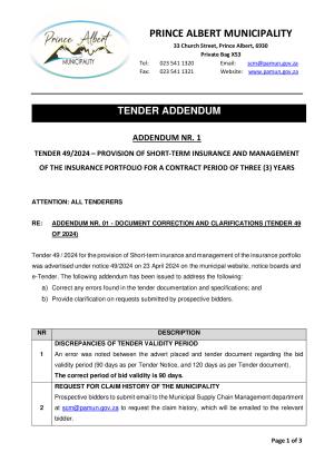 Addendum Nr. 1 - Tender 49_2024 (Short-term insurance).pdf