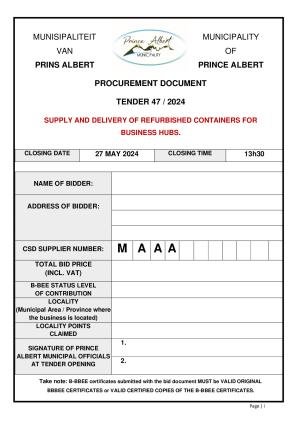 Prince Albert Mun TENDER DOCUMENT - TD47_2024 Container Hubs.pdf