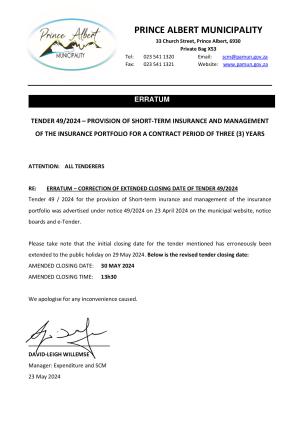 ERRATUM (CLOSING DATE) - Tender 49_2024 (Short-term insurance) 30 MAY 24.pdf