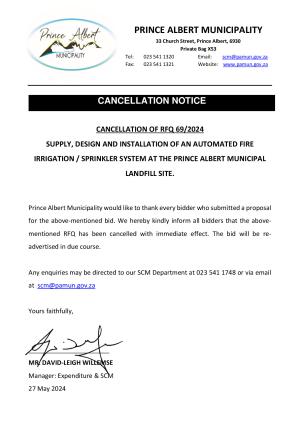 Cancellation Notice - RFQ 69 of 2024 (27 May 2024).pdf