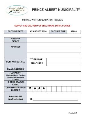 PAMun Bid Document - RFQ 106_2024 Electrical Cable.pdf