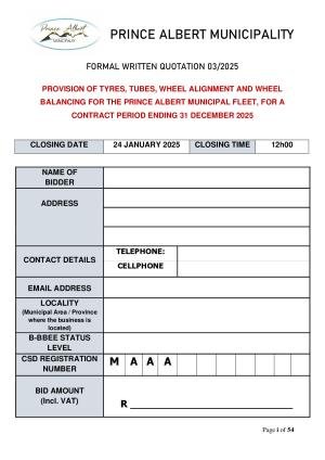 PAMun Bid Document - RFQ 03_2025 Tyres, tubes & alignment.pdf