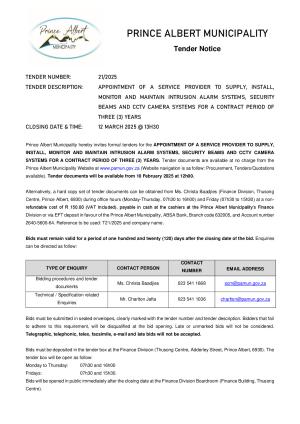 PAMUN Tender Notice TD21__2025 _Alarm System & CCTV Cameras.pdf