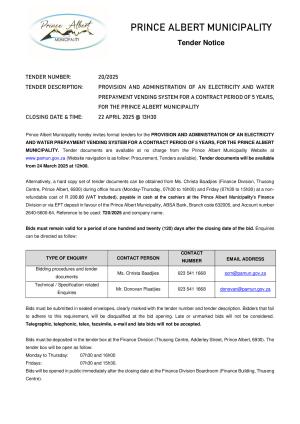 PAMun Tender Document TD20_2025 Electricity and Water Vending.pdf