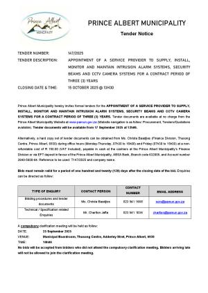 PAMUN Tender Notice TD147__2025 _Alarm System & CCTV Cameras.pdf