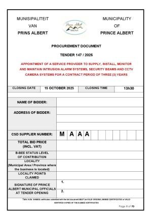 PAMUN Tender Document TD147__2025 _Alarm System & CCTV Cameras.pdf