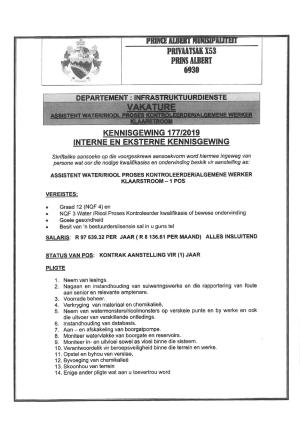 VAKATURE INTERNE EN EKSTERNE ASSISTENT WATER RIOOL PROSES KONTROLEERDER (1).pdf