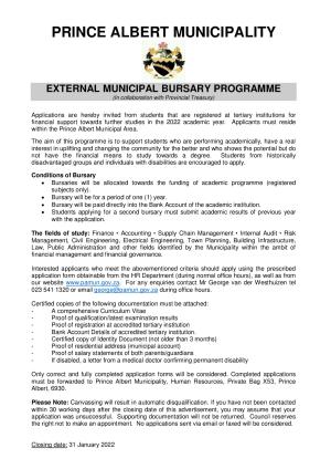 Bursary advert 2021.pdf